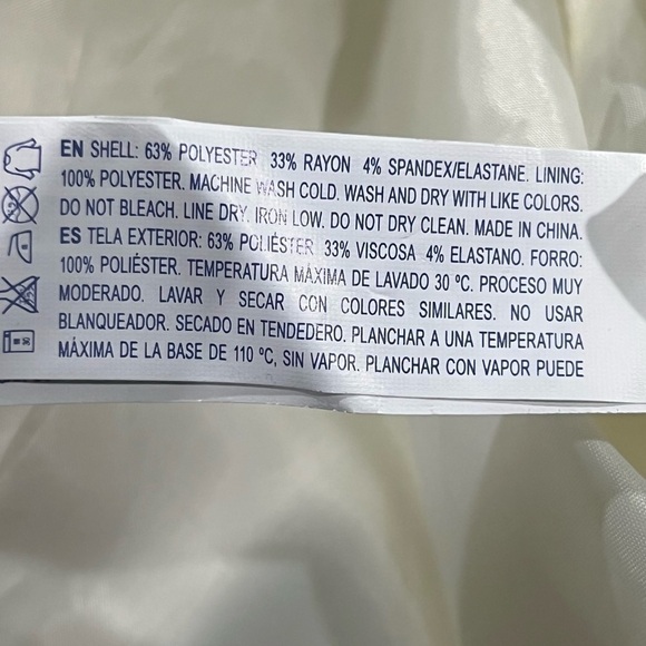 NWT Forever 21 Cream Mini Skirt Size 27 Women’s - Picture 7 of 7